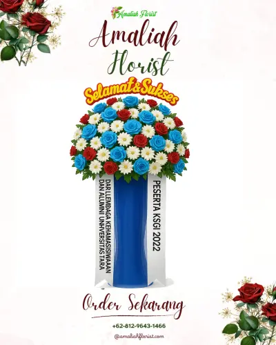 Standing Flower di Husein Sastranegara